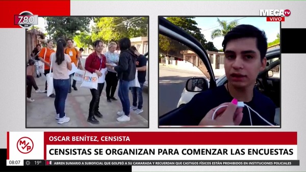A cada censista le correspondería en promedio de 8 a 10 viviendas - Megacadena — Últimas Noticias de Paraguay