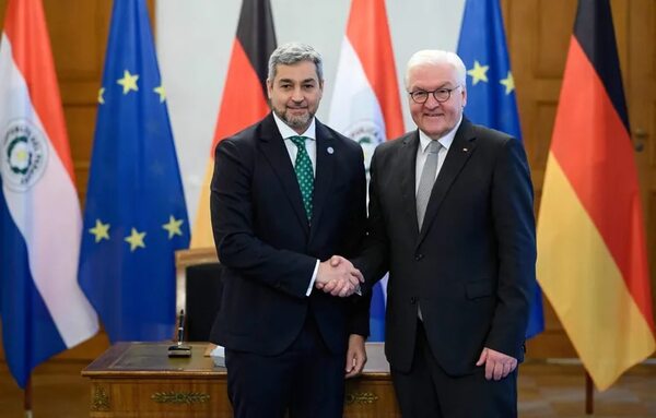 Abdo habló de carne y acuerdo UE-Mercosur con presidente de Alemania - Política - ABC Color