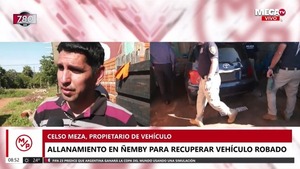 Recuperan en Ñemby un vehículo robado: "Te quitan años de sacrificio en dos minutos" - Megacadena — Últimas Noticias de Paraguay