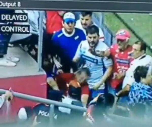 Crónica / [VIDEO] Nacional-Ameliano: Ligó una tremenda patada y tomará acciones legales