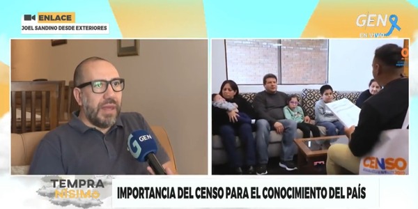 Sociólogo destaca importancia del censo y pide permanecer en las casas - ADN Digital