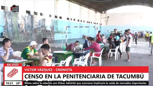 Capacitaron a internos de Tacumbú y ellos mismos censan a los demás reos - Megacadena — Últimas Noticias de Paraguay