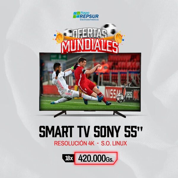 A tan solo 12 días del inicio de la Copa del Mundo, Paseo Repsur presenta sus ofertas mundiales.
