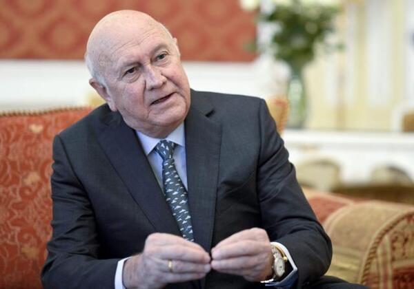 Roban la medalla del Nobel de la Paz del expresidente sudafricano De Klerk - El Independiente