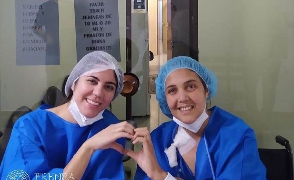 ¡Hermanas protagonizan nuevo trasplante renal en Clínicas! - trece