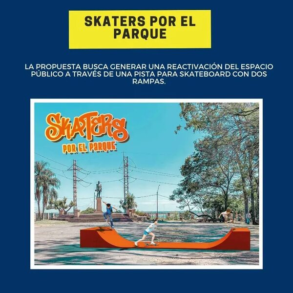 Parque Caballero: Pondrán pista de Skate y mesa de ping pong - Nacionales - ABC Color
