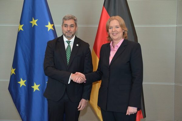 Abdo en Alemania: lucha contra el crimen organizado y acuerdos comerciales forman parte de la agenda - El Trueno