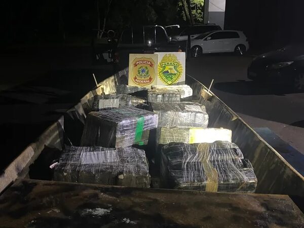 Incautan embarcación cargada con marihuana en el río Paraná - ABC en el Este - ABC Color