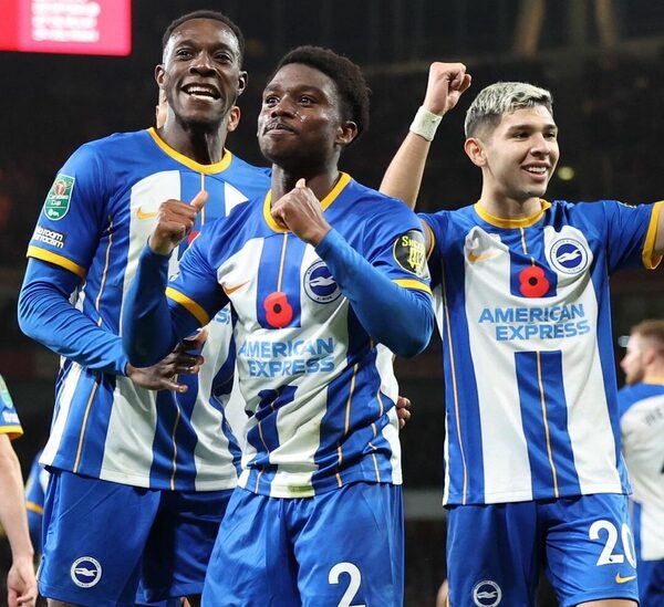 Diario HOY | El Brighton de Julio Enciso elimina al Arsenal de la Carabao Cup