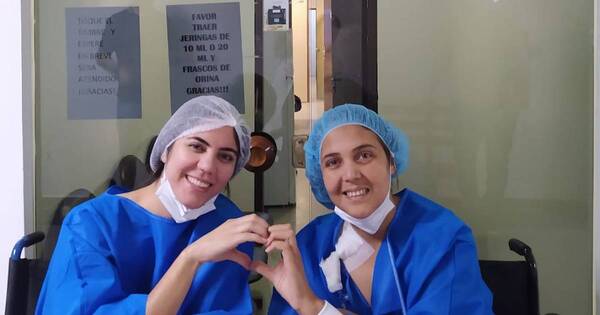 La Nación / Una joven donó su riñón a su hermana de 33 años