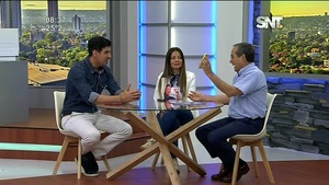 Nos visitan Martin Burt y Luz Borja - SNT
