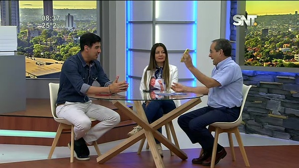 Nos visitan Martin Burt y Luz Borja - SNT