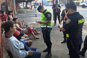 Patrulla a pie arroja un detenido en Luque •