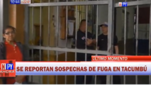 Involucrado en el asesinato del comisario Ferrari escapó de Tacumbú