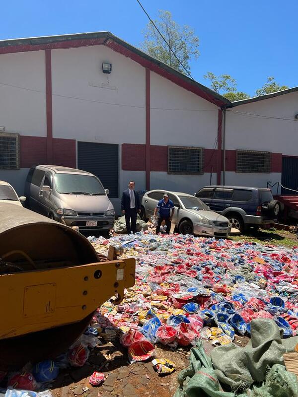 Destruyen más de 20.000 unidades de productos falsificados - Noticde.com