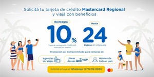 El viaje de tus sueños con Banco Regional y MasterCard