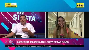 Kaese será telonera en el show de Bad Bunny - Ensiestados - ABC Color