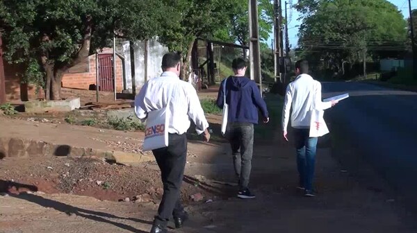 Encarnación: Destacan alto nivel de acatamiento durante operativo del censo