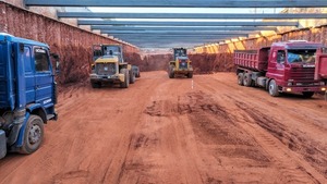 La excavación del futuro paso a desnivel en Tres Bocas alcanzó un avance del 40% - .::Agencia IP::.