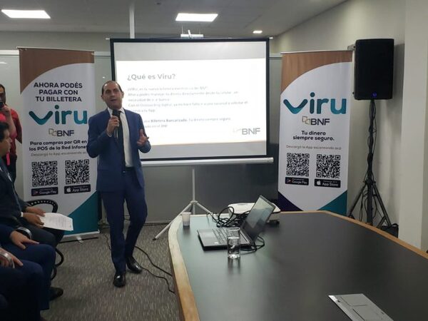 BNF presenta billetera electrónica «Viru»