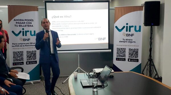 El BNF lanzó su Billetera Electrónica Viru