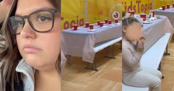 La Nación / Invitó a 27 niños al cumple de su hija, pero nadie fue