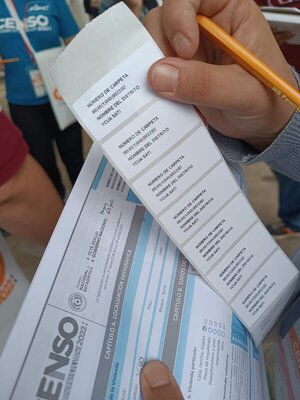 Inició operativo de recuperación de datos del Censo 2022 en Asunción - .::Agencia IP::.