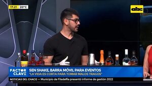 Sen Shake: Barra móvil para eventos  - Factor Clave - ABC Color