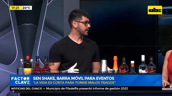 Sen Shake: Barra móvil para eventos - Factor Clave - ABC Color
