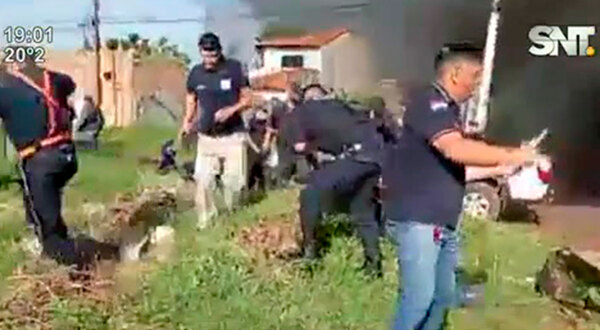 Desalojo, violencia y detenciones - SNT