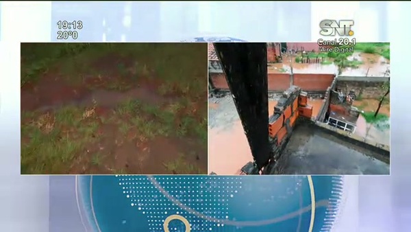Mariano Roque Alonso: Las lluvias traen el caos - SNT