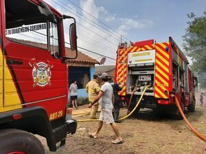Un muerto, un herido y casas incendiadas dejó supuesta pelea por territorio de la droga - ABC en el Este - ABC Color
