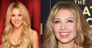 La Nación / Thalía habría tratado de “patética” a Shakira por exponer su ruptura con Piqué en una canción