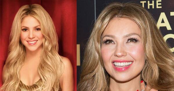 La Nación / Thalía habría tratado de “patética” a Shakira por exponer su ruptura con Piqué en una canción