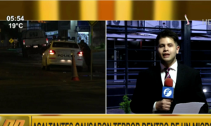 Viaje de terror: Asaltaron a pasajeros de un bus en San Lorenzo | Telefuturo