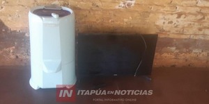 RECUPERARON OBJETOS HURTADOS DE UNA CASA