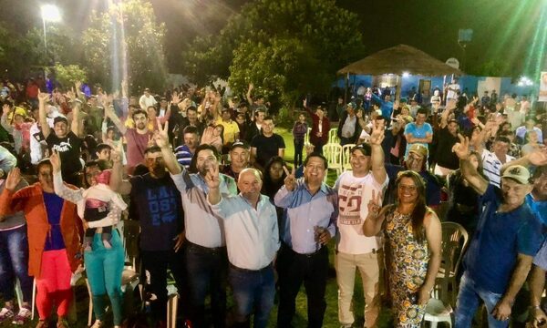 Multitudinario respaldo de vecinos y dirigentes de Minga Guazú al diputado Manuel Trinidad – Diario TNPRESS