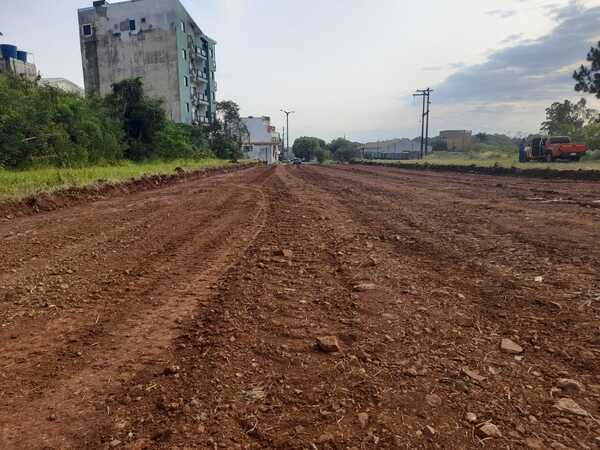 Iniciaron obras de nuevo acceso al puente San Roque González