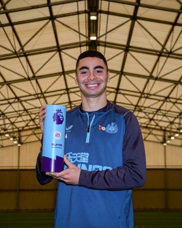 Miguel Almirón gana el premio al jugador del mes - Radio Imperio