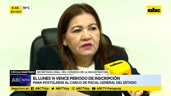 Vence periodo de inscripción - ABC Noticias - ABC Color