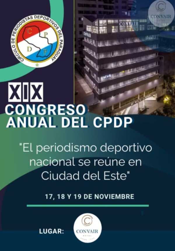 Realizarán lanzamiento de congreso de periodistas deportivos en CDE - La Clave
