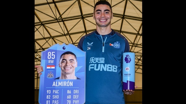 ¡Lo logró! Miguel Almirón es el mejor jugador de octubre de la Premier League - Paraguaype.com