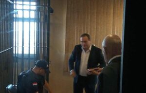 Detienen a Carlos Granada en el Palacio de Justicia