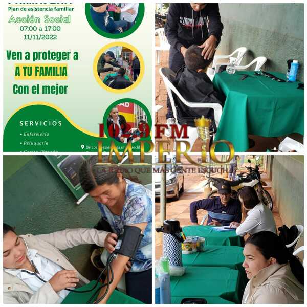 Jornada de acción social de Pax Primavera en Amistad 2 - Radio Imperio