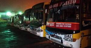 La Nación / Asaltan a pasajeros y balean a una mujer en un bus en San Lorenzo