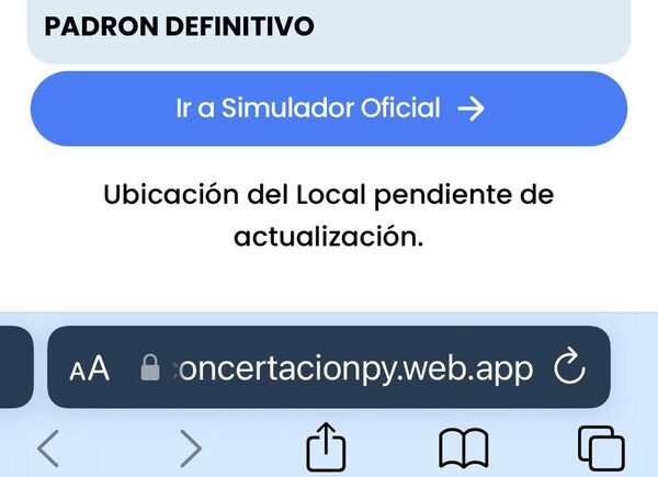 Diario HOY | Colorada pide que saquen su nombre del padrón de la Concertación