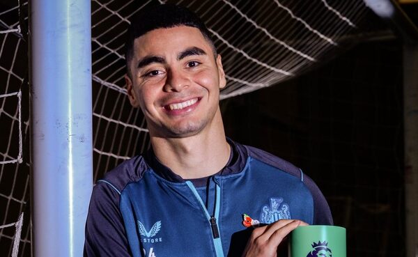 Miguel Almirón también se lleva el premio a 'mejor gol del mes' en la Premier League