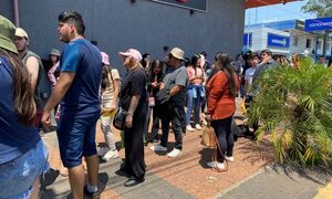 Extensas filas para ver a Bad Bunny