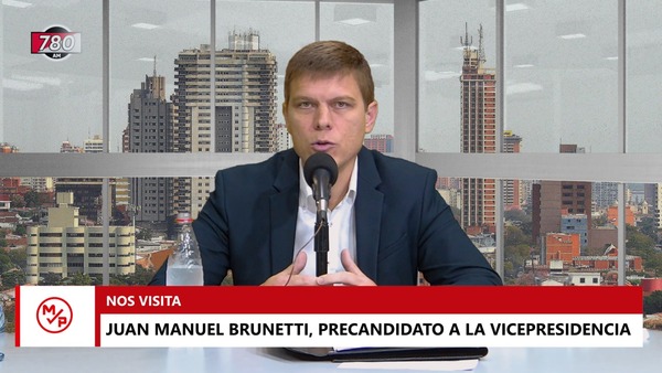 Brunetti asegura que en los números que manejan, ellos están por encima del cartismo - Megacadena — Últimas Noticias de Paraguay