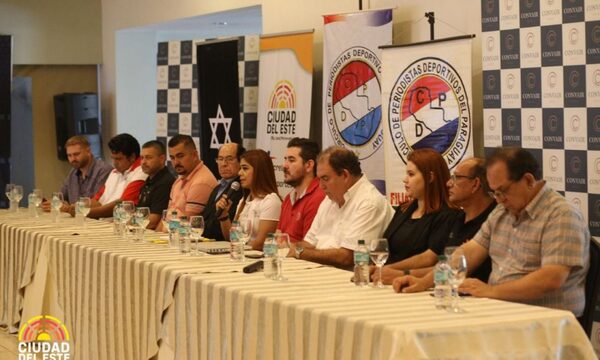 Organizan XIX Congreso de Periodistas Deportivos del Paraguay
